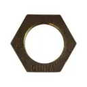 1/2 125# LEAD FREE BR HEX LOCKNUT NPSL