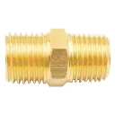 1-1/2X8 40 BRASS NIPPLE