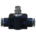 10MM INLINE PLASTIC PP FLOW CONTROL VLV