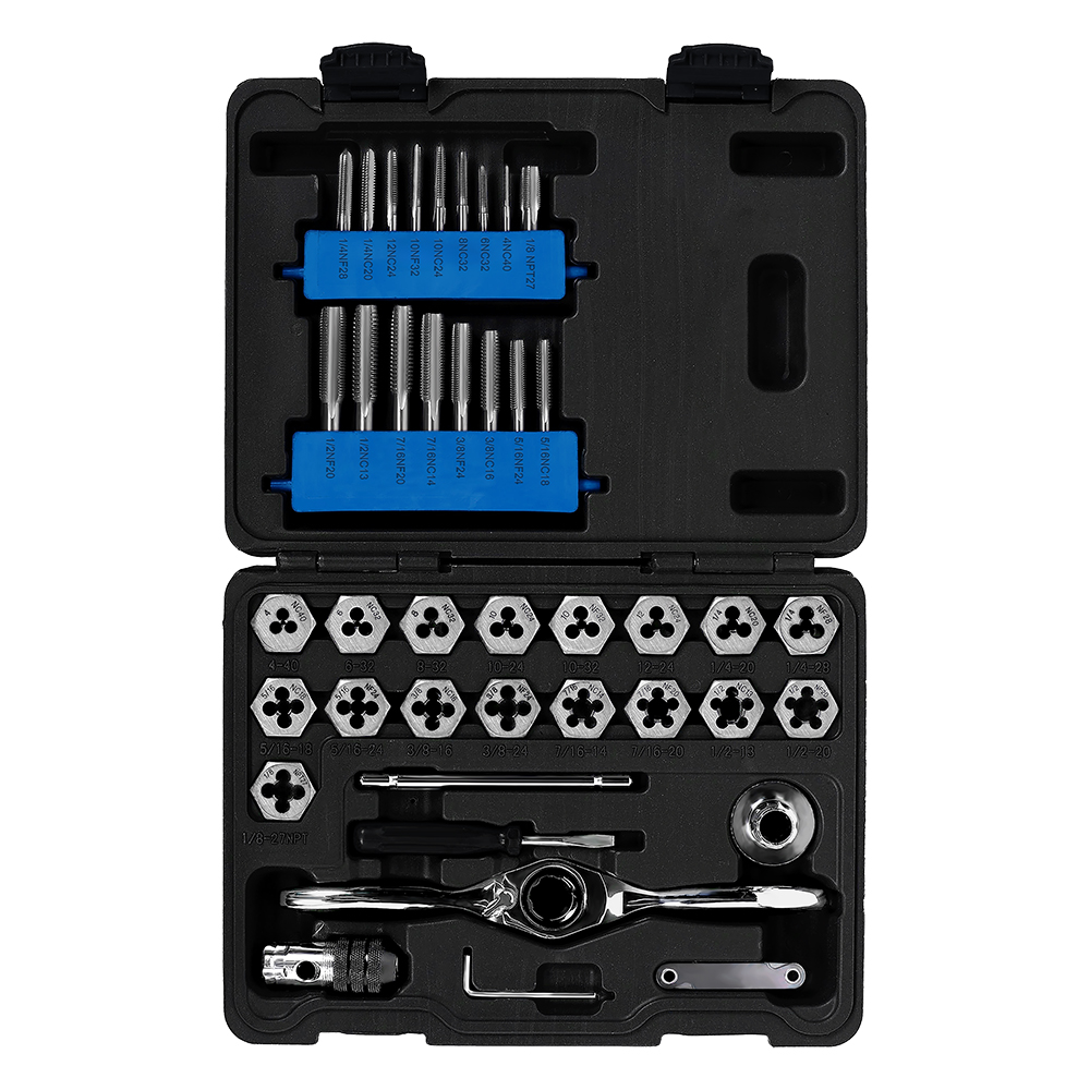 A Tap and Die Set -  Metric 40 Piece