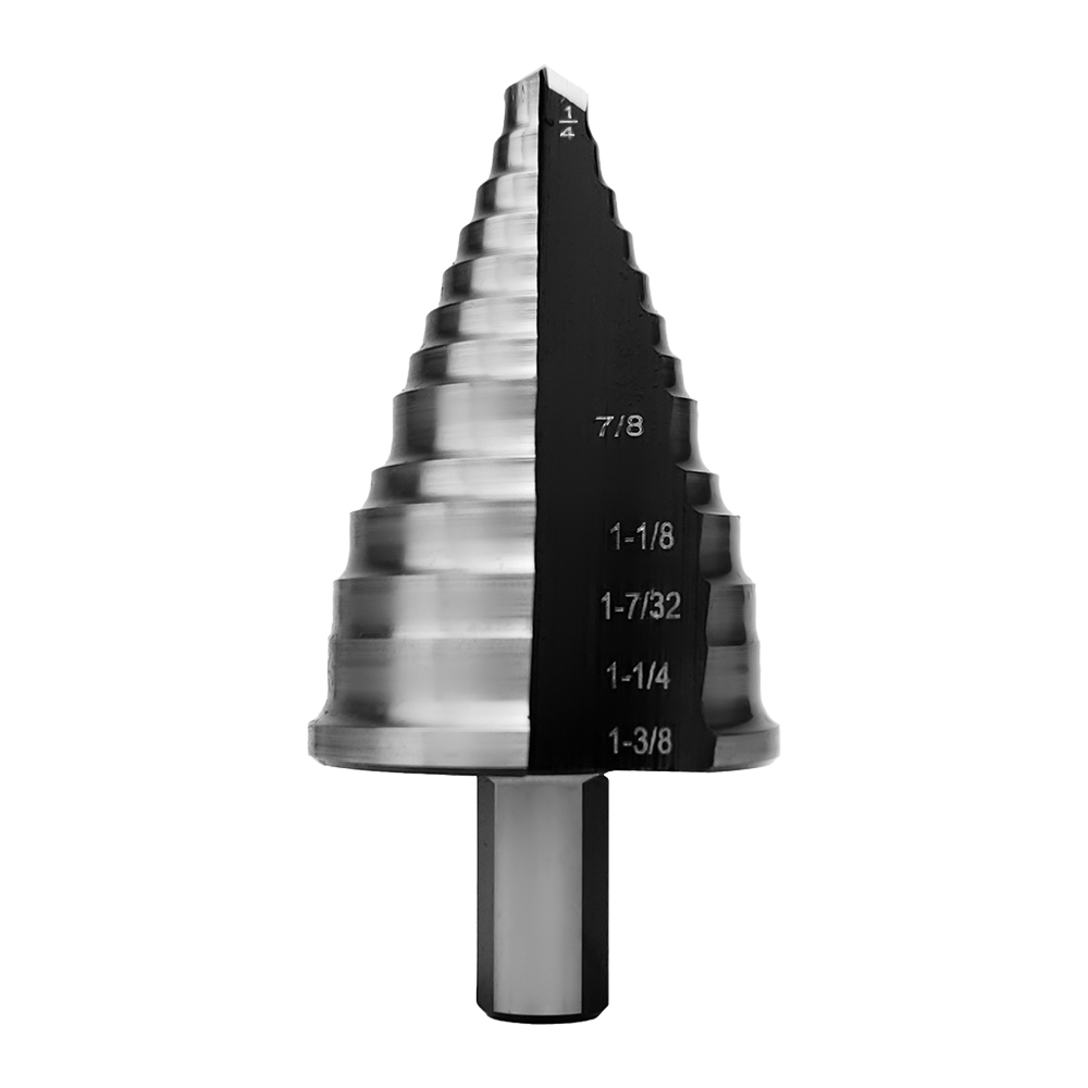 1-3/8X1/4 Champion Step Bit (1/4 - 1-3/8 x 16ths) 13 Steps