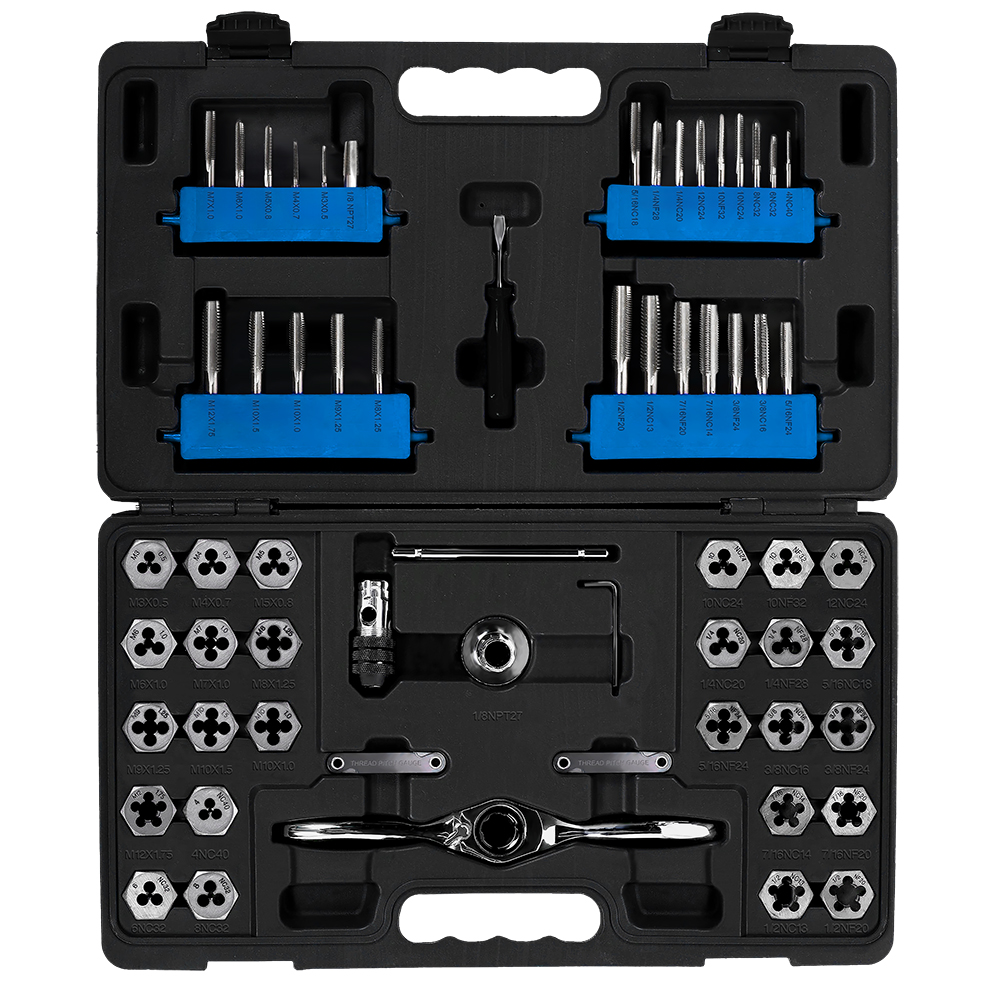 60PC NC/NF TAP/DIE SET