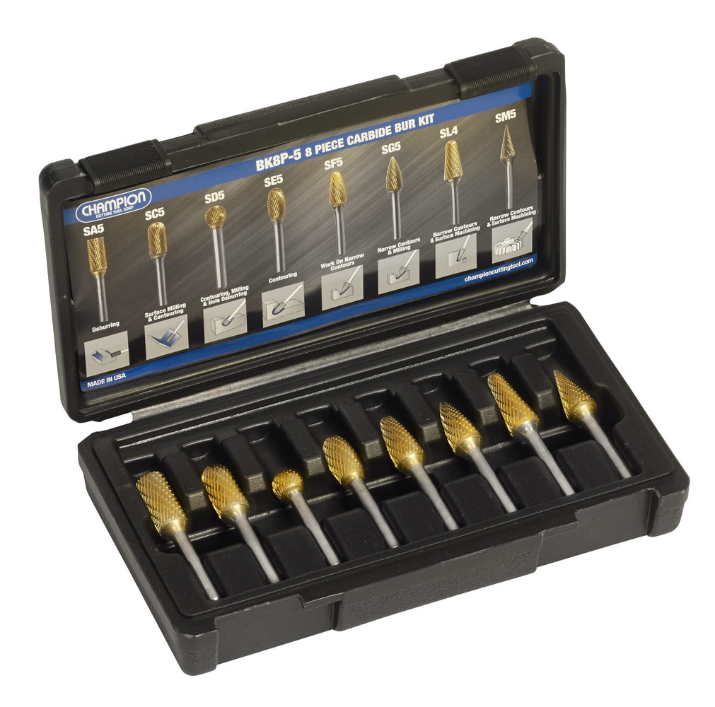 5 Champion High Performance Bur Kit SA5, SC5, SD5, SE5, SF5, SG5, SL4, SM5