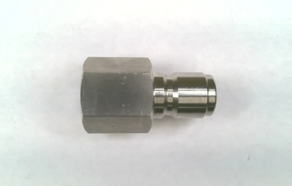 1/ 2 FNPT MALE STAINLESS STEEL PRESSURE WASHER QD PLUG