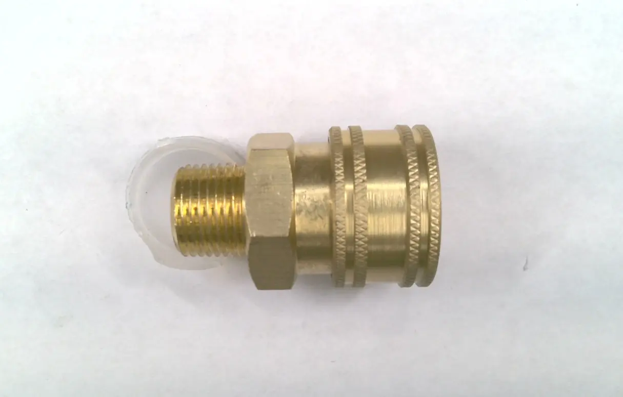 1/4 MNPT FEMALE BRASS PRESSURE WASHER QD COUPLER