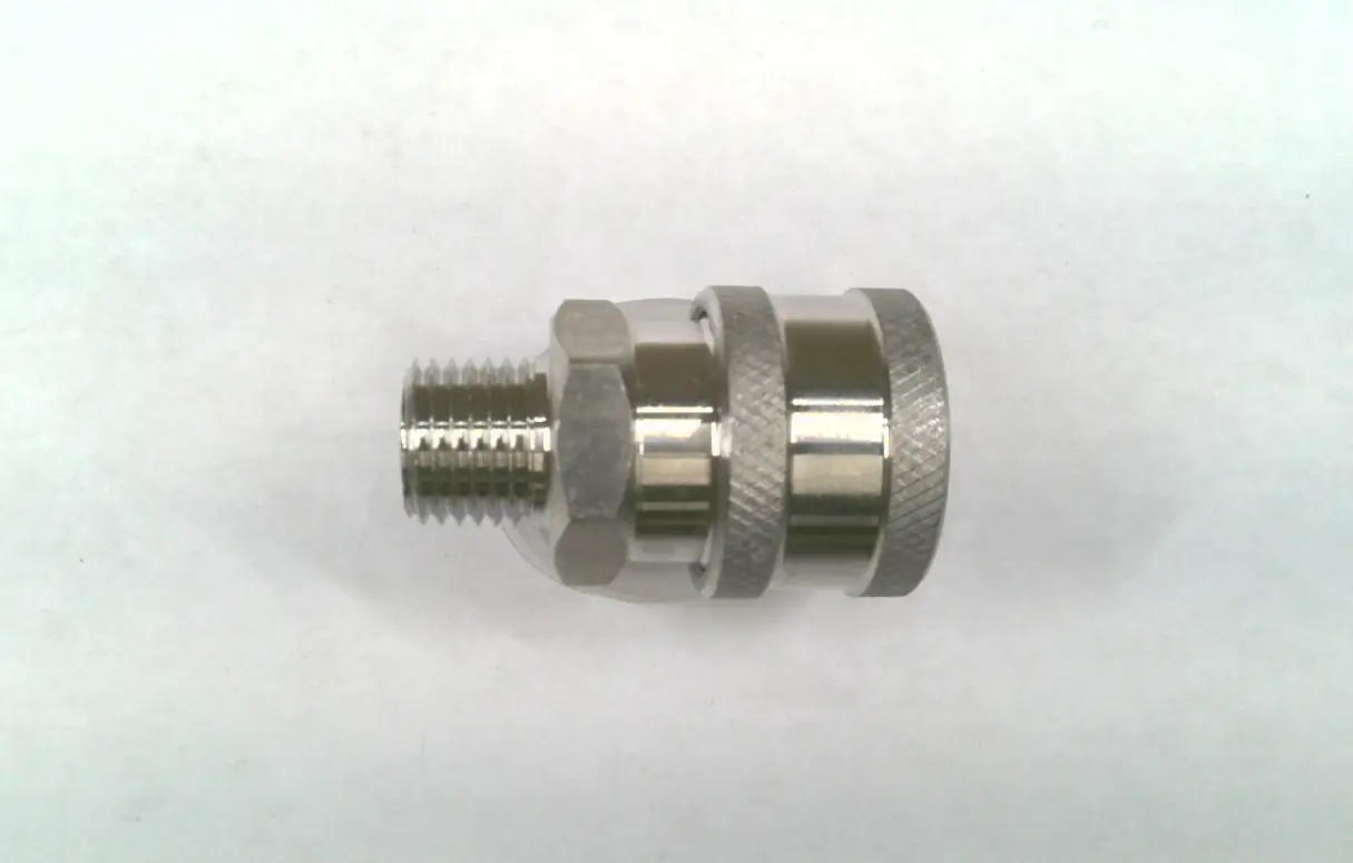 1/4 MNPT FEMALE STAINLESS PRESSURE WASHER QD COUPLER