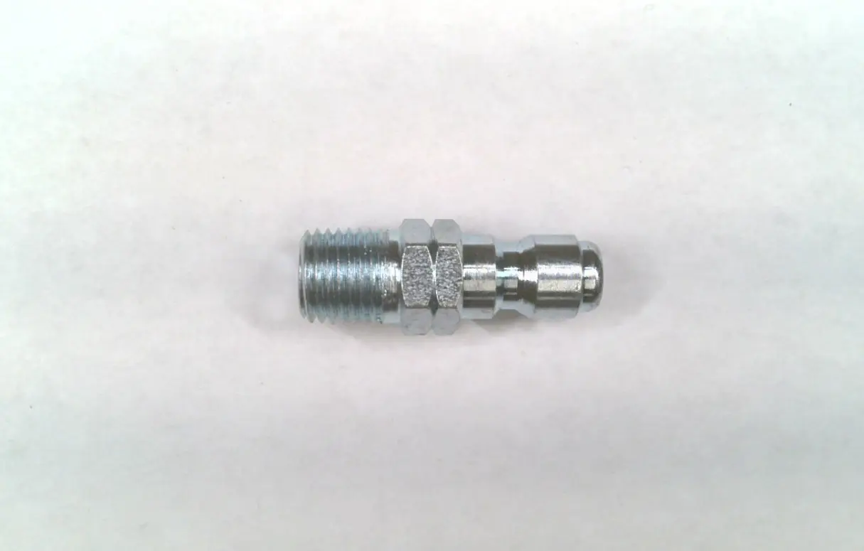 1/4 MNPT MALE STEEL PRESSURE WASHER QD PLUG