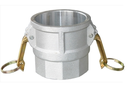 2" TYPE D FEMALE CAM AND GROOVE 2" FNPT ALUMINUM