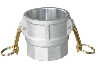 2" TYPE D FEMALE CAM AND GROOVE 2" FNPT ALUMINUM