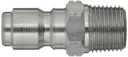 3/8 MNPT MALE STAINLESS PRESSURE WASHER QD PLUG