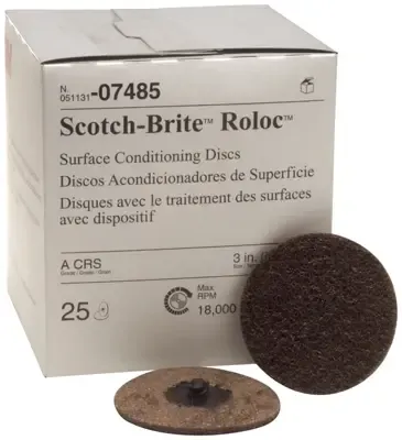 3  ROLOC DISC BROWN