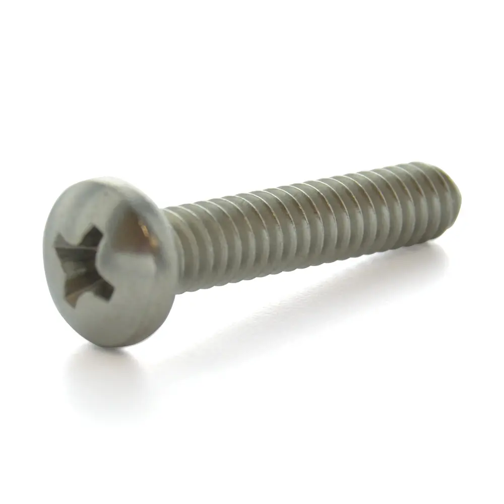 #10-32x5/8",(FT) UNF MACHINE SCREWS PHILIPS PAN HEAD FINE STAIN A2 (18-8)