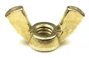 10-24 BRASS WING NUT