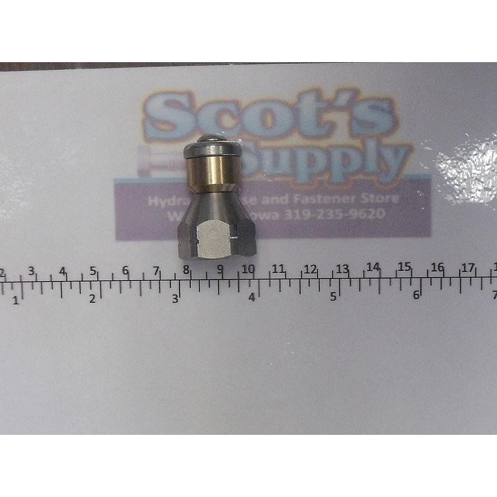 ROTATING SEWER NOZZLE 4.5GPM 3/8FNPT