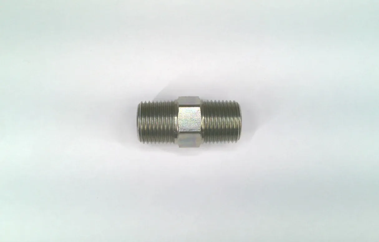 3/4 MNPT SS HEX NIPPLE