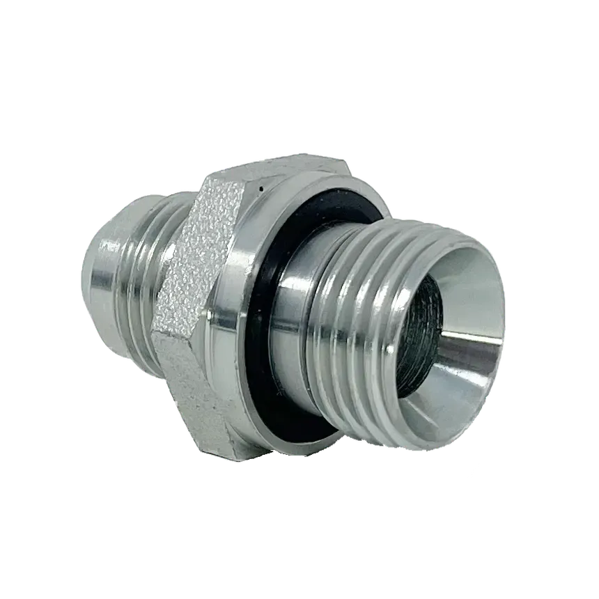 8 MJIC - 16 MBSPP   60°DUAL PURPOSE  ST W/ ELASTOMERIC SEAL