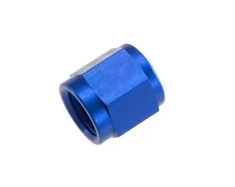 -16 BLUE ALUMINUM TUBE NUT