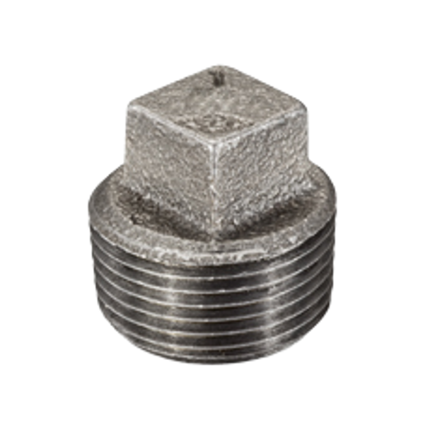 1/2" ALUMINUM SQUARE HEAD PLUG