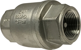 1/4 STAINLESS STEEL MXF SPRING CHECK VALVE