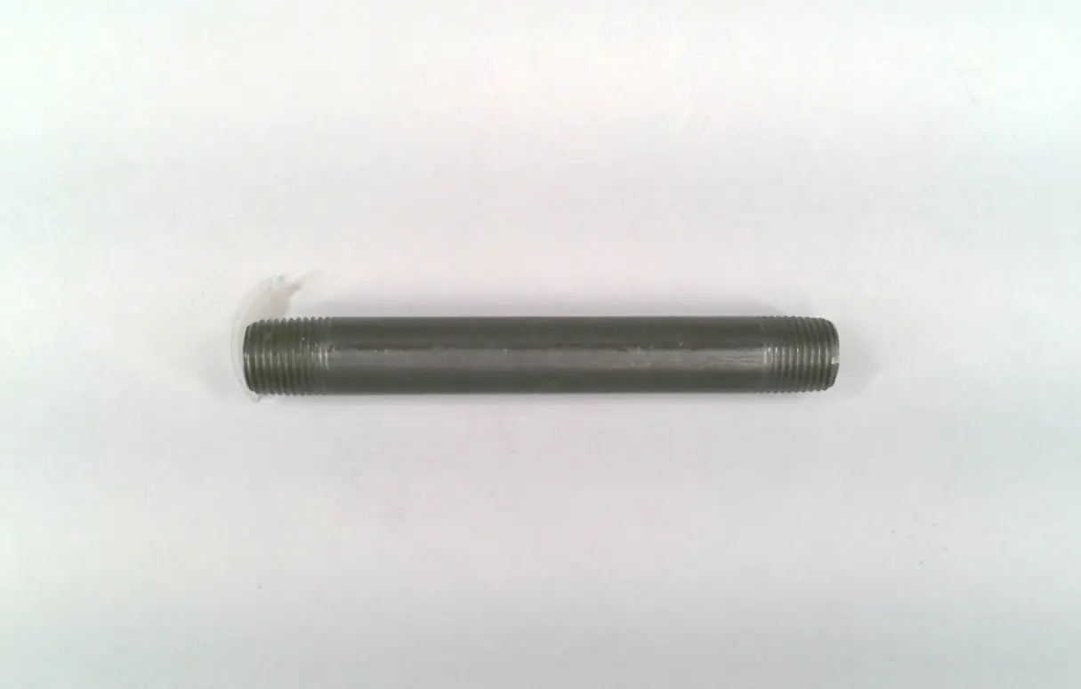 1/4 X 10 BLACK STEEL NIPPLE