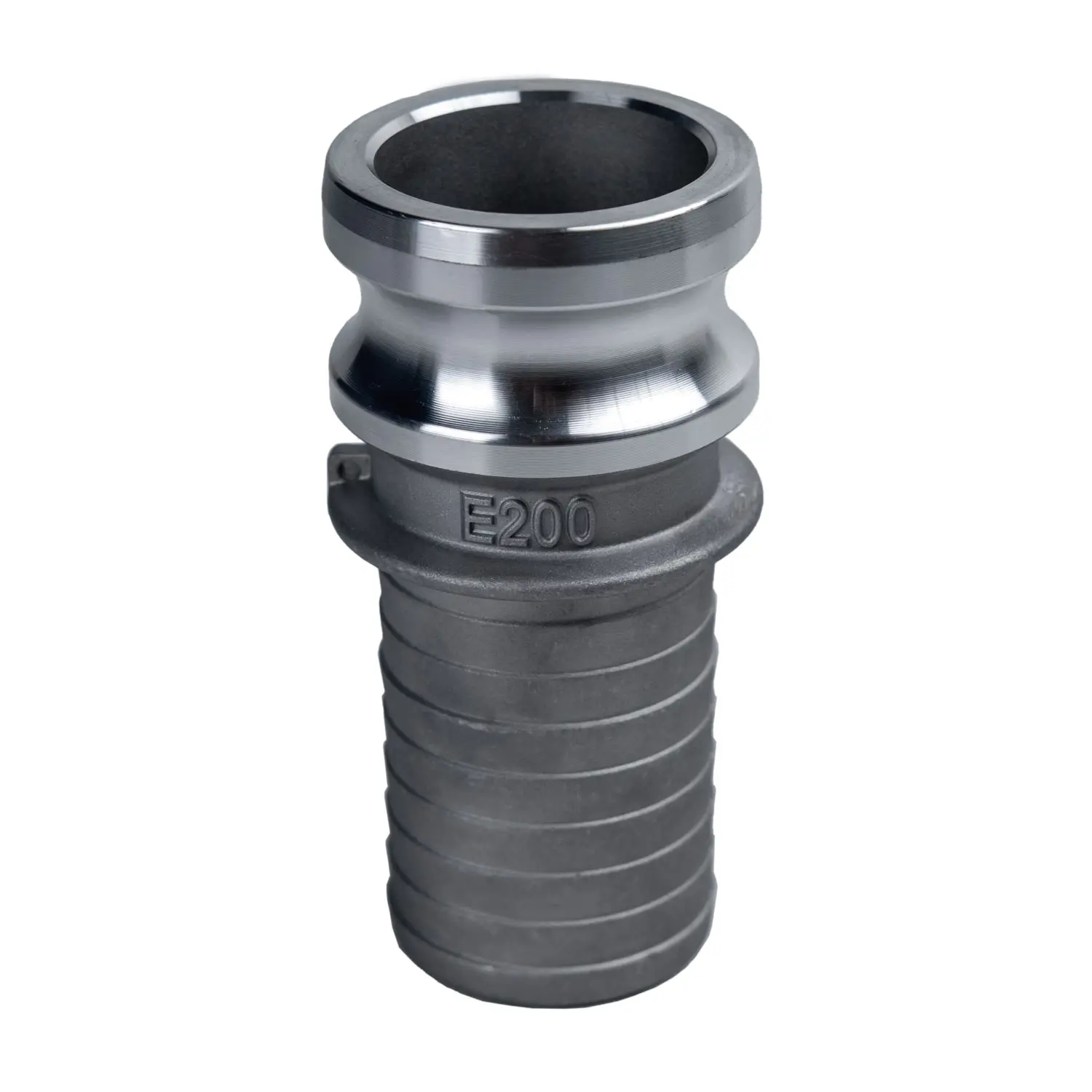 2" STAINLESS PART E MALE CAMLOCK TO BARB