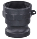 2" TYPE A MALE CAM AND GROOVE 2" FNPT POLYPROPLYENE