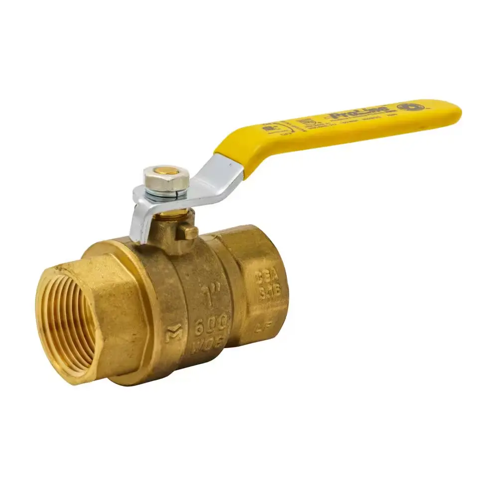 1-1/4 FNPT 3-WAY BRONZE BALL VALVE 400 PSI