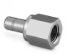 1/4 MALE COMPRESSION (STANDPIPE) 1/4 FNPT STRAIGHT STAINLESS