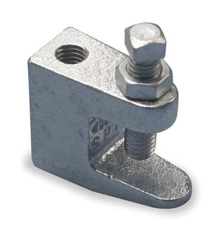 BEAM CLAMP, ELECTRO GALVANIZED STEEL, SIZE 3/8"