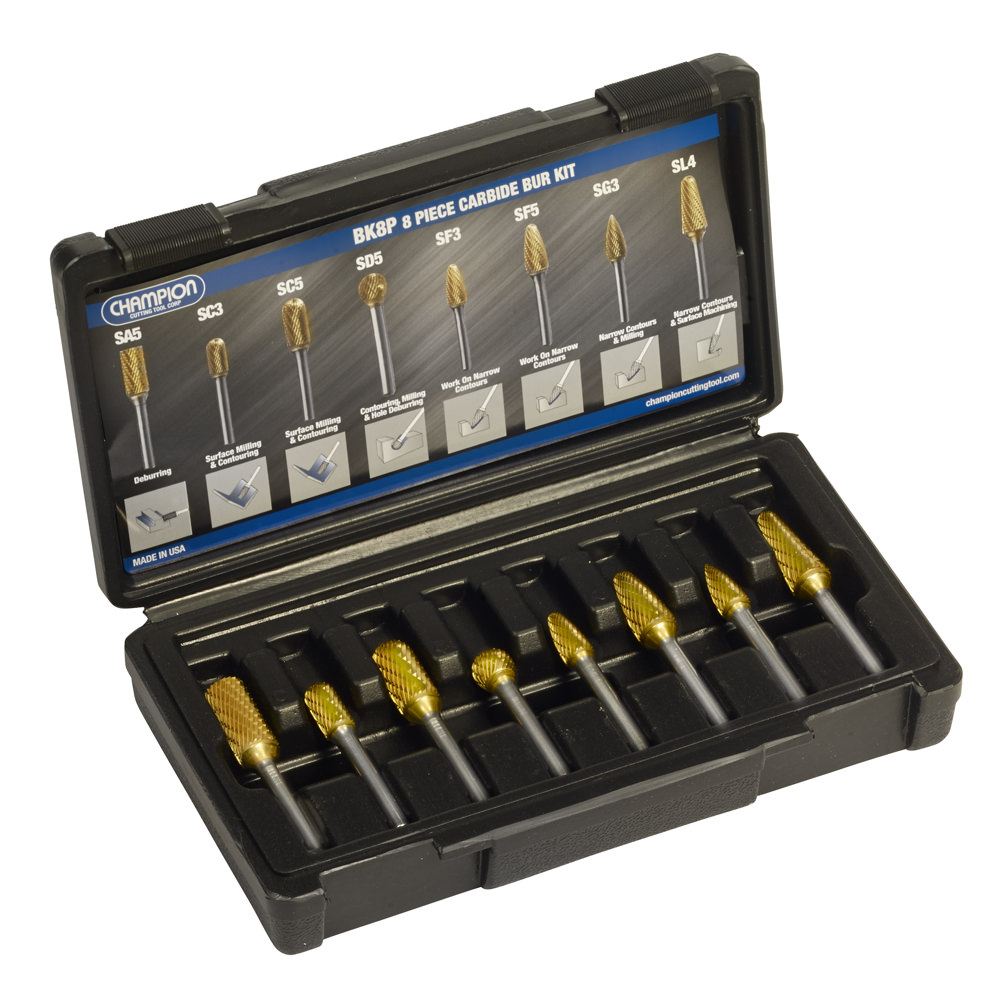 Champion High Performance Bur Kit SA5, SC3, SC5, SD5, SF3, SF5, SG3, SL4