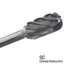 Champion Single Flute Carbide Bur For Aluminum, Non-Ferrous Metals