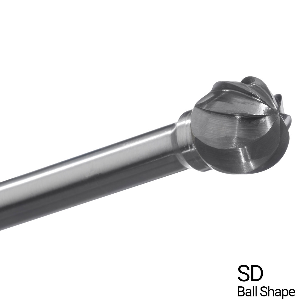 Champion Single Flute Carbide Bur For Aluminum, Non-Ferrous Metals
