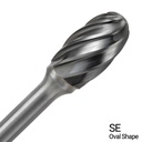 Champion Single Flute Carbide Bur For Aluminum, Non-Ferrous Metals