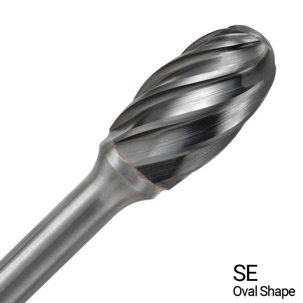 Champion Single Flute Carbide Bur For Aluminum, Non-Ferrous Metals