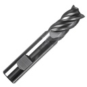 1 Champion High Performance End Mill Four Flute, Corner Chamfer End