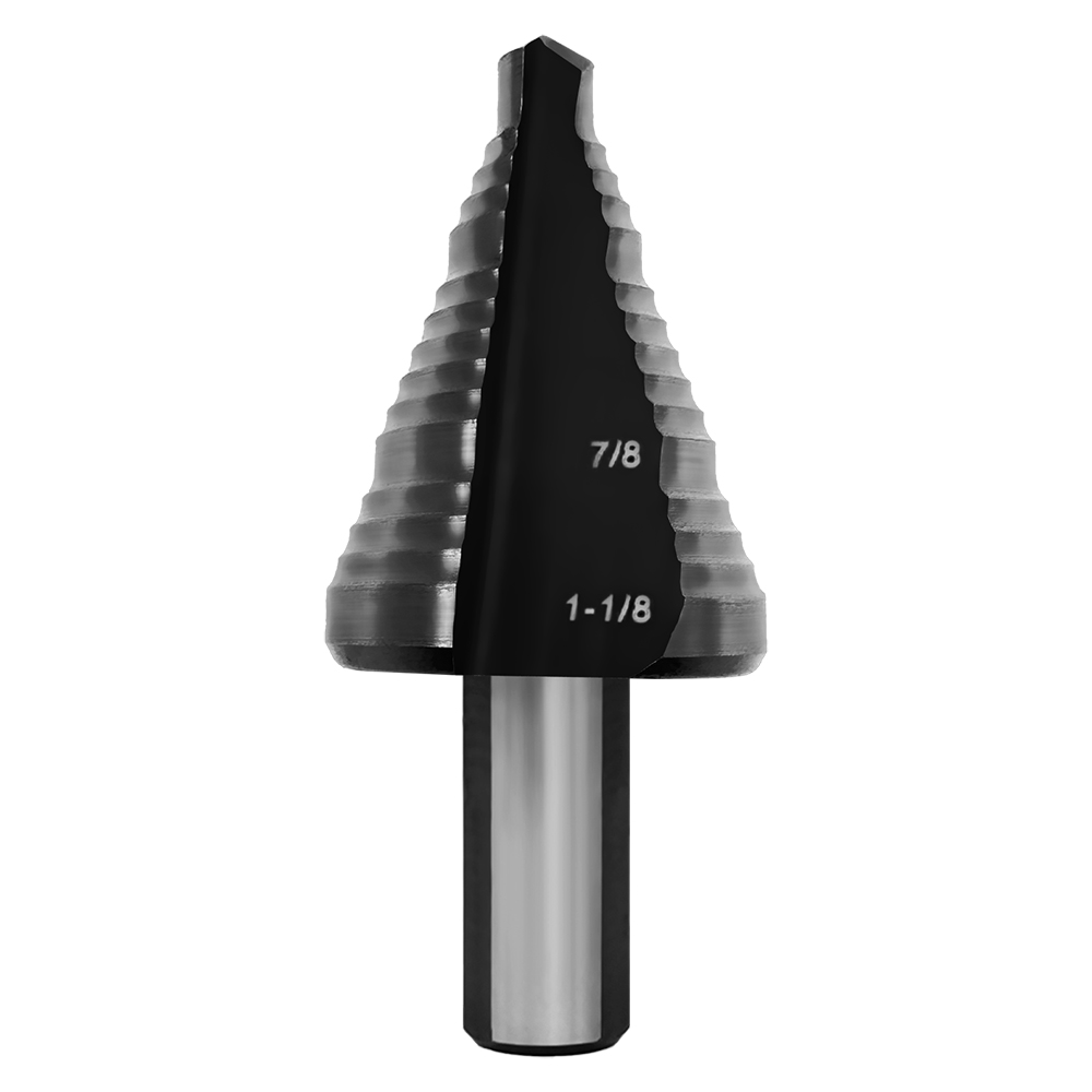 1-1/8X1/4 Champion Step Bit (1/4 - 1-1/8 x 16ths) 15 Steps